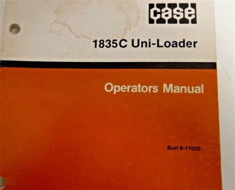 case 1835c manual